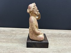Vintage Portrait Of Anxiety/Depression Etrafon Promo Clay Figurine Mexico 800AD