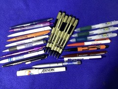 Lot 24 Drug Rep RX Advertising Pens, Lighted