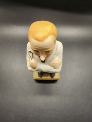 Doctor Figurine Internist Abbott Pharmaceutical Advertising 1970s
