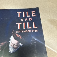Tile And Till Magazine Eli Lilly And Company September 1938 Indianapolis Indiana