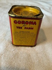 Vintage Corona Wool Fat Compound Tin Container