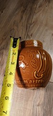 Secundum Artem Schering McCoy Ceramic Rx Apothecary Jar Vase Maimonides