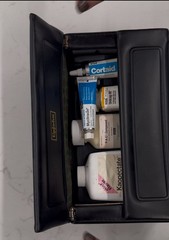 Vintage Upjohn Doctor’s Travel Medical Kit – Pharma Sample Case w/ Og Packaging