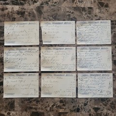 99 serially numbered antique prescriptions (1907) – OPIUM, PAPINE & CODEINE
