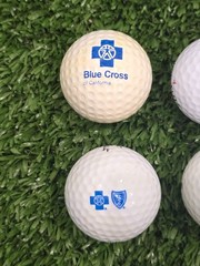 Lot of 6 * Healthcare & Nonprofits Advertising Collectible Golf Balls