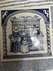 VTG Crown Delft Holland Limited Edition Pharmacy Pharmacist Award Pill 6″ Tile