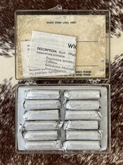 Vintage Organon Inc. Wigraine Suppositories – Ergotamine Ergot Gynergen