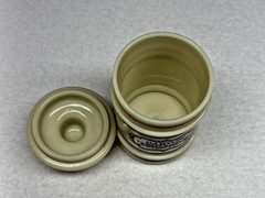arvon Compound 65 Apothecary Pharmacy Ceramic Storage Jar Canister Vintage