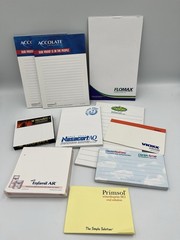 VTG Lot Of 10 Pharma Drug Rep Notepads, Post-It Notes Vioxx Accolate More