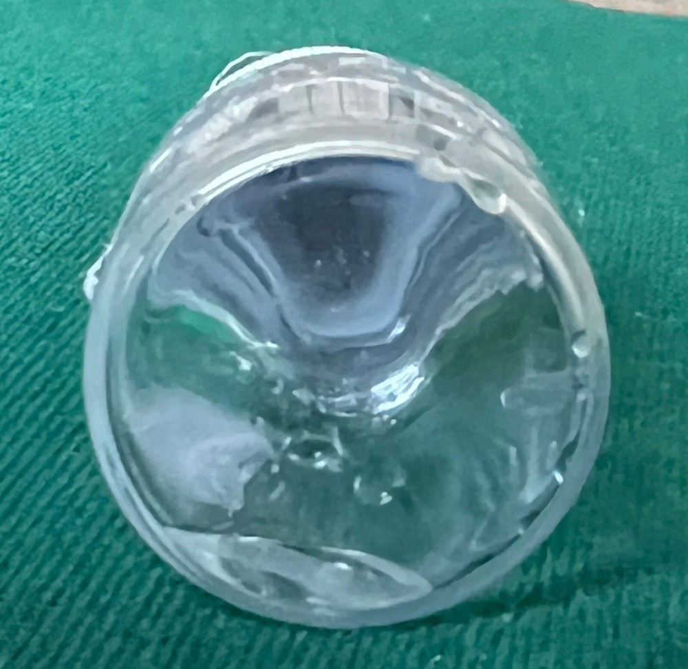 vtg empty clear vial for display #6