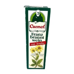 Vtg Carmol Rubbing Alcohol W Camphor Franzbranntwein mit Arnika Made Germany
