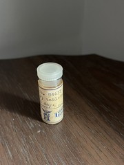 Vintage 1957 Humphrey’s Pharmacy Prescription Medicine Bottle Pittsfield Maine.