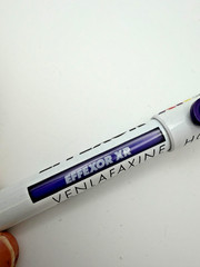 Venlafaxine HCI Effexor Pharma Drug Rep Pen Promotional- Working