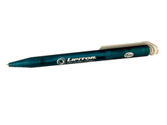 Translucent Blue Lipitor PEN Drug Rep Pharmaceutical Promo Medical Advertising