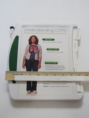 Spiriva COPD Medical Office Display Teaching Aid Drug Rep Pharmaceutical Promo