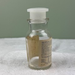 Vintage Rexall MinuteMan Childrens Chewable Multiple Vitamins Glass Bottle 4.5″