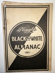 1921 Antique Horoscope Ploughs Black & White Almanac Catalogue Pamplet