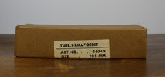 Vintage EXAX Hematocrit Tubes – No. 46749 – 105mm – Medical Labware – 2 Boxes