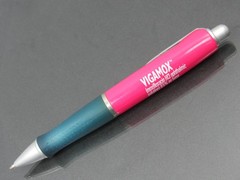 Rare Big Bold Pink & Blue Vigamox PEN Drug Rep Pharmaceutical Promo Advertising