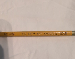 Vintage Eli Lilly Promotional Employee Retiree Pens & Pencil