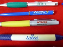Lot of 15 Ink Pen Drug Pharmaceutical Rep Advertising Heavy Metal Plastic Twist