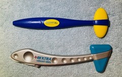 RARE Group of Drug Rep Pharmaceutical Promo Items – (2) Reflex Hammers/Hand Grip