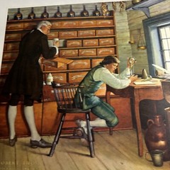 A HISTORY OF PHARMACY IN PICTURES 1954 PRINT# 21 Great Gift For Doctor 22″×18″