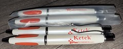 4 Brand New Wide Body Ketek Heavy Metal White and Red 2 New in Sleeve Work