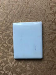 Pharmaceutical Drug Rep Promo JENEST-28 Portable Mirror Tiny Mark On Back Cover