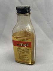 VINTAGE RESPAMOL PHARMACY MEDICINE GLASS BOTTLE 5.25″ NORWICH NEW YORK