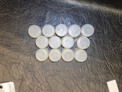 Lot Of 13 Clear Glass Empty Medicine Sample Vials Medical Pharmacy Bristol Labs