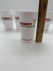 Lexapro Pharmaceutical RX Rep Promotional Plastic Drinking Cups Set of 4