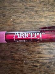 Aricept Inoxcrom Spain Medical Drug Rep Pharmaceutical Pen Eisai Pfizer Working