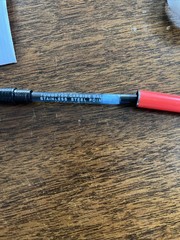 Procardia XL Medical Drug Rep Pharmaceutical Pen Metal Red Black Sample Working