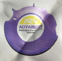 Advair Tote Bag Zippered Pharmaceutical Drug Rep Inhaler Asthma Drug 20×17