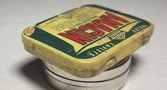 Anacin Vintage Analgesic Tablets Metal Tin, 12 Tablets w/ Directions