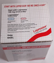 Pharmaceutical Drug Rep PromoAd Pen Post It Coffee Mug Lopressor (Beta Blocker)