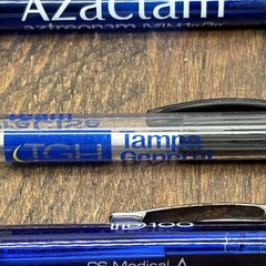 Lot 6 Pharmaceutical Drug Rep Pens Medical, Collectibles, Heavy Metal, Plastic
