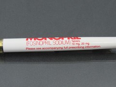 Monopril PaperMate PEN Drug Rep Pharmaceutical Promo Medical Advertising Dry Ink
