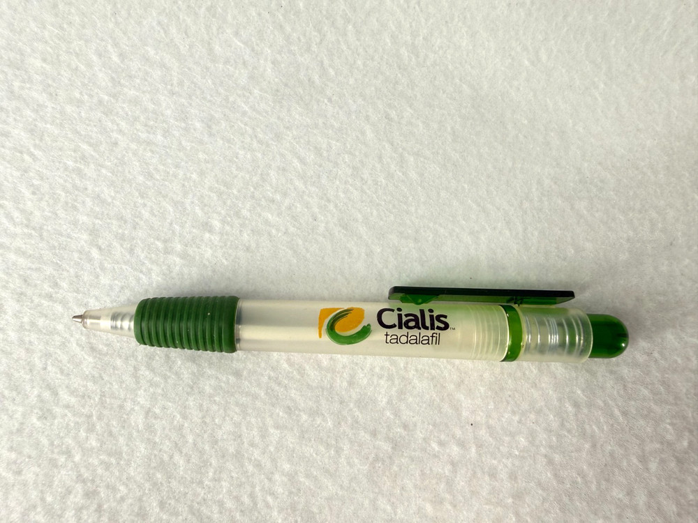Drug Rep Pen Cialis Advertising Promotional Pharmaceutical Does not Work