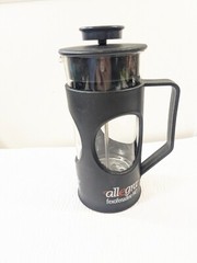 Allegra French Press coffee pot promotional item pharmaceutical promo Drug Rep