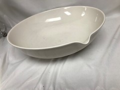 very large Coors Lab Evaporating Bowl 14” porcelain
