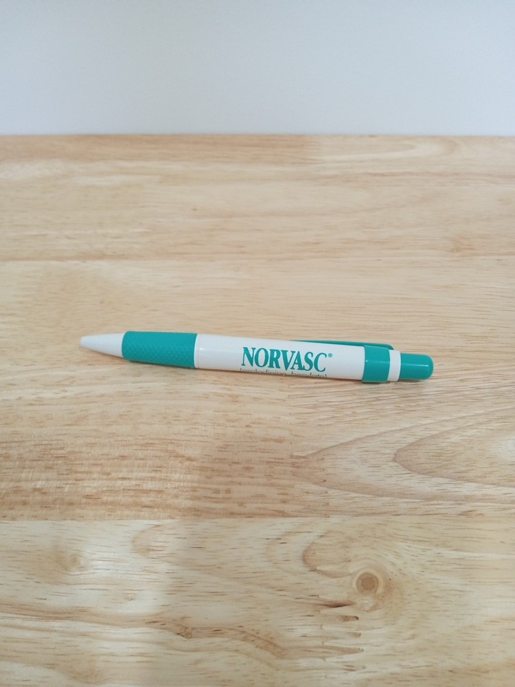 NORVASC Medical Drug Rep Pharmaceutical Pen Collectible Advertising