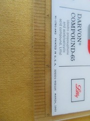 Vintage Lilly Promo 6 Inch Ruler Darvon Compound 65 Darvocet-RARE- 1963 USA
