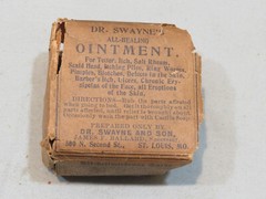 Vintage NOS Dr Swayne’s All Healing Ointment Tin w/Contents, Original Wrapper