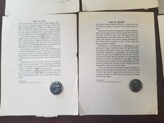 1967 Pharmaceutical Advertising Coins of Medicine Marax/Pfizer – Lot of 11