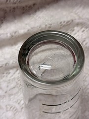 Vtg Beaker Glass Pharmacy Measurement Apothecary RX Science Lab