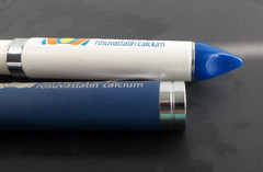 Lot of 2 Crestor Pharmaceutical Promo Pens – Drug Rep Advertising Rosuvastatin