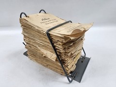 Prescription Atlas Rx Pad Paper Apothecary Druggist Pharmacy Medicine 1939