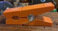Medical Advertisement Promotional Invega Paliperidone XL Orange Clothespin Desk